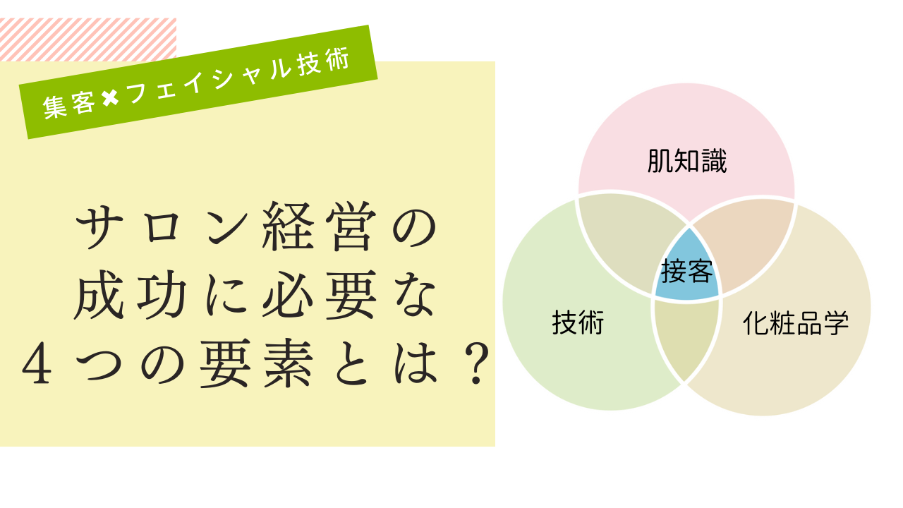 成功するセラピストに必要な４つの要素とは？